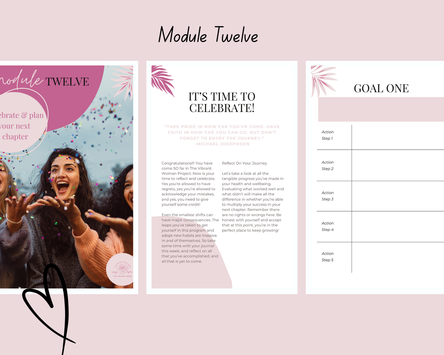 Module 12: Celebrate & Plan Your Next Chapter