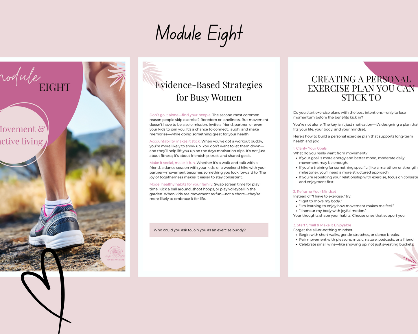 Module 8: Movement & Active Living — Reclaiming Joy in Motion