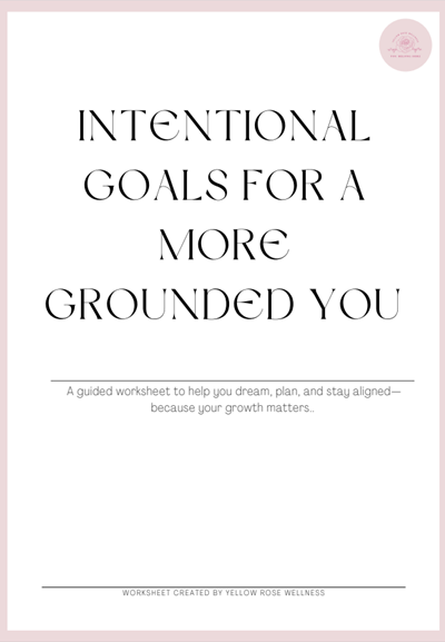 Goal setting guide